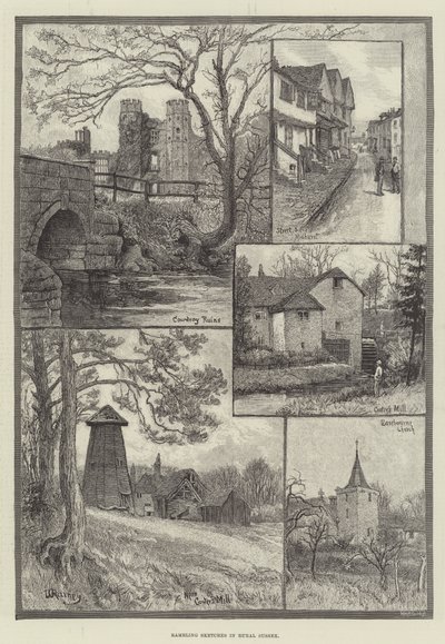 Rambling Sketches in Rural Sussex by William Rainey